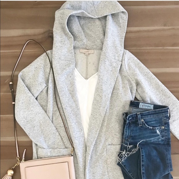 LOFT Jackets & Blazers - Loft XL jacket/hoodie FINAL NO OFFERS